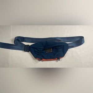 Nathan Belt Bag in Blue and Orange Hiking Outdoors Exploring Unisex